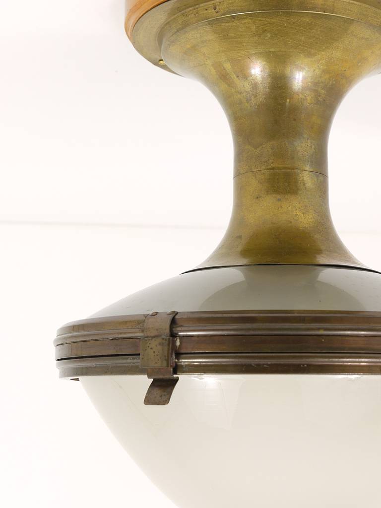 Beautiful German, Bauhaus Ceiling Lamp by Goerz Werke 2