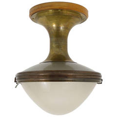 Beautiful German, Bauhaus Ceiling Lamp by Goerz Werke