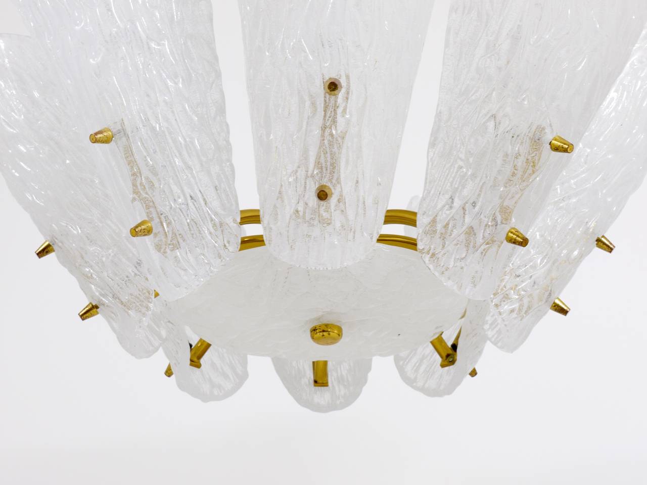 1950's glass lamp shades