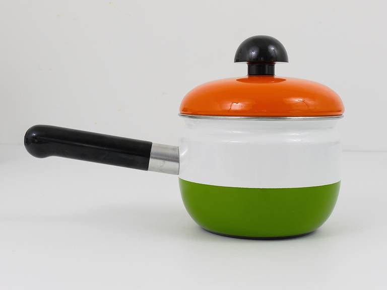 pentole smaltate vintage anni '60