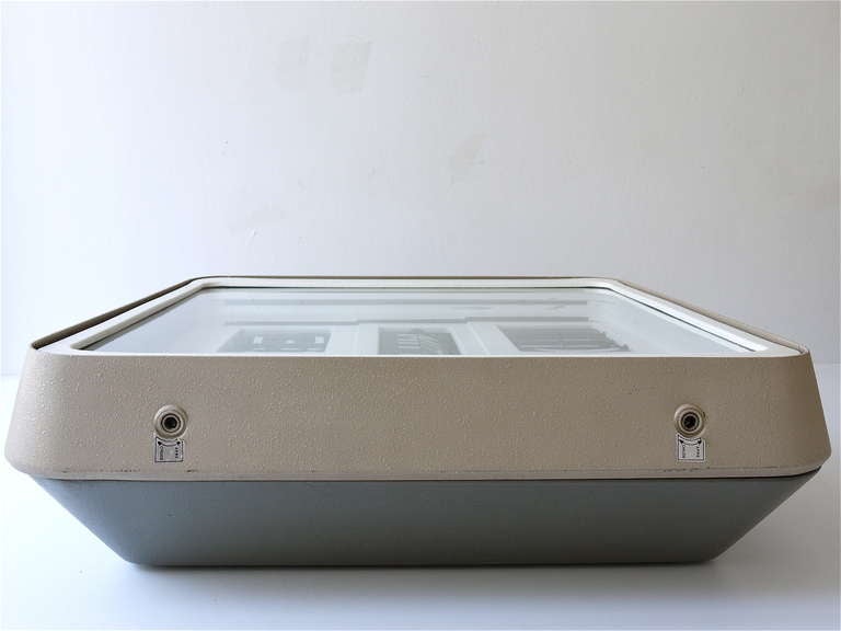 Big Solari Udine Dator 10 Airport Flip Clock by Gino Valle, Italy, 1960s In Good Condition In Vienna, AT