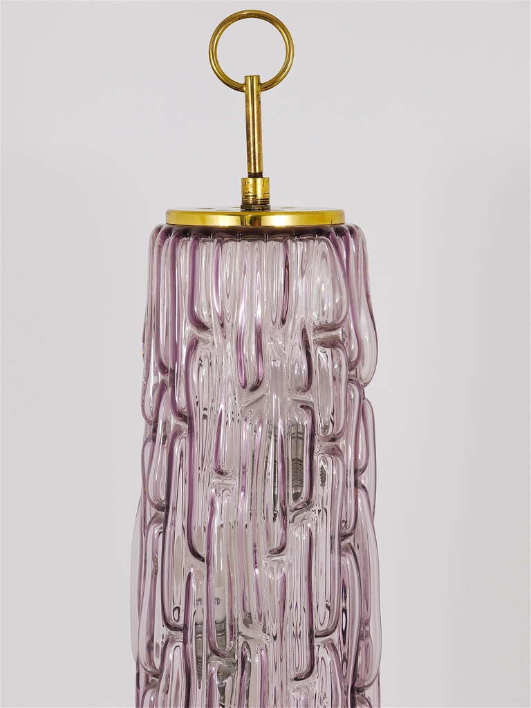 Kalmar Vienna Tripod Brass Glass Floor Lamp 2