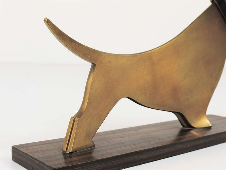 Carl Auböck Scotch Terrier Art Deco Sculpture from the 1920s 4