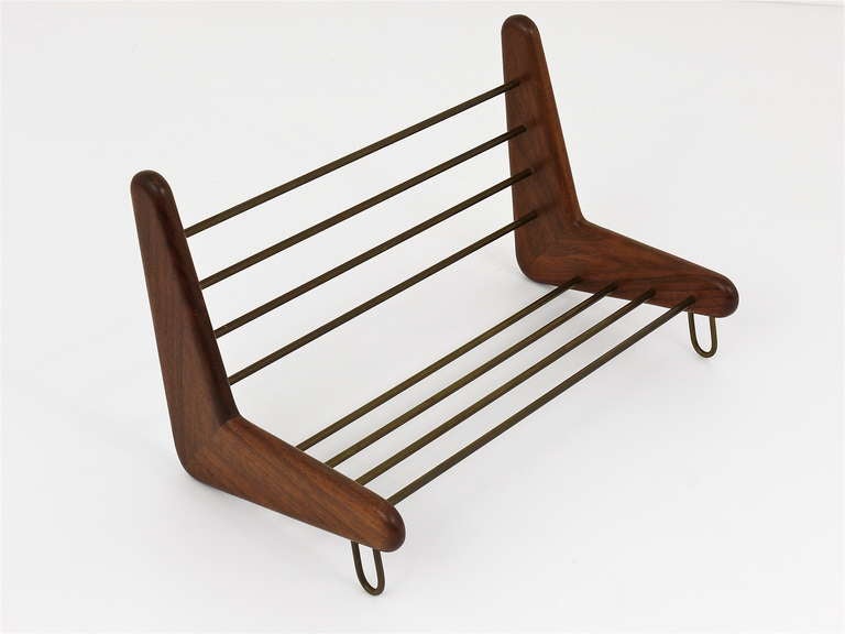 Austrian Carl Aubock Vienna Book Stand Book Crib from the 1950s