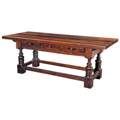 Important Table " A rocchetto" Italy Bologna 17th Century