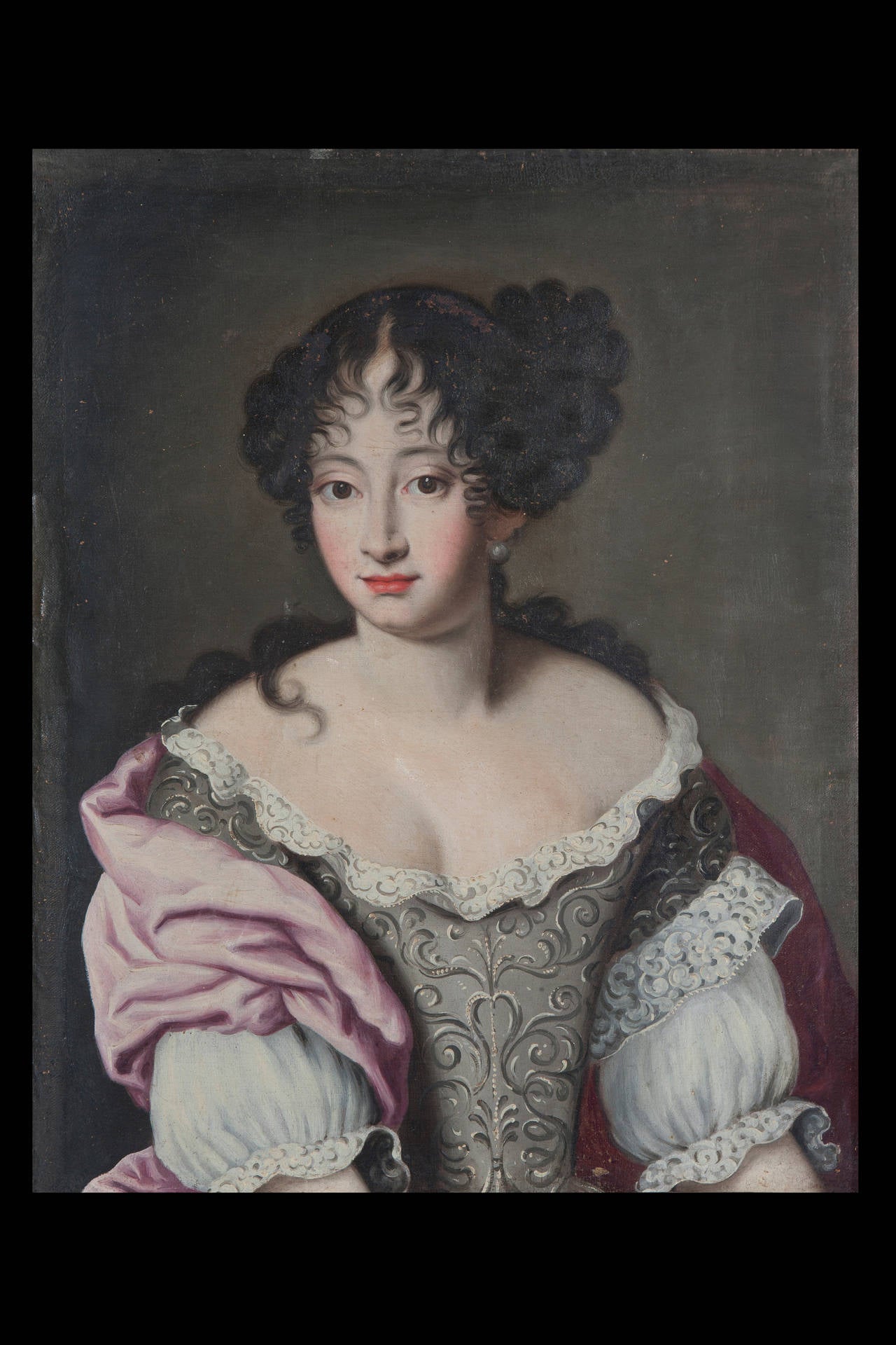 Jacob Ferdinand Voet (Anversa, 1639 circa – 1689/1700), circle?

Portrait of Maria Ippolita Olgiati Buratti
Portrait of Maria Ortensia Biscia Del Drago

A pair, oil on canvas

cm 72 x 58