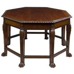 Antique 19th Century Mahogany Center Table