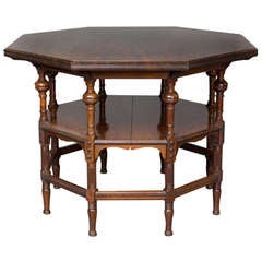 Antique Walnut Center Table