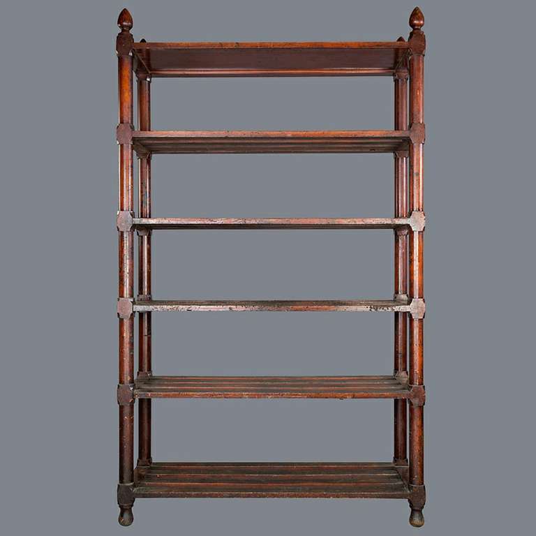 Mahogany Deed Rack