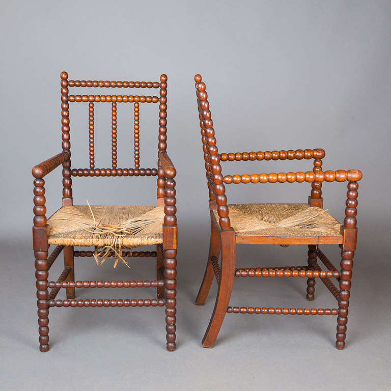 Pair of Bobbin Chairs