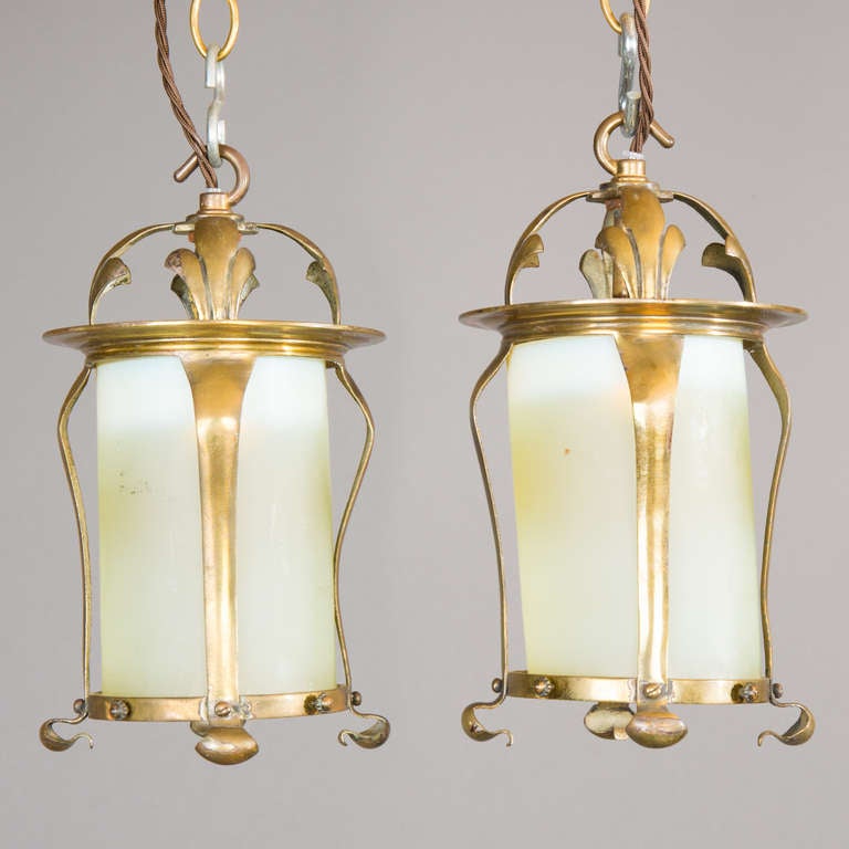 Pair of Arts & Crafts Lanterns
