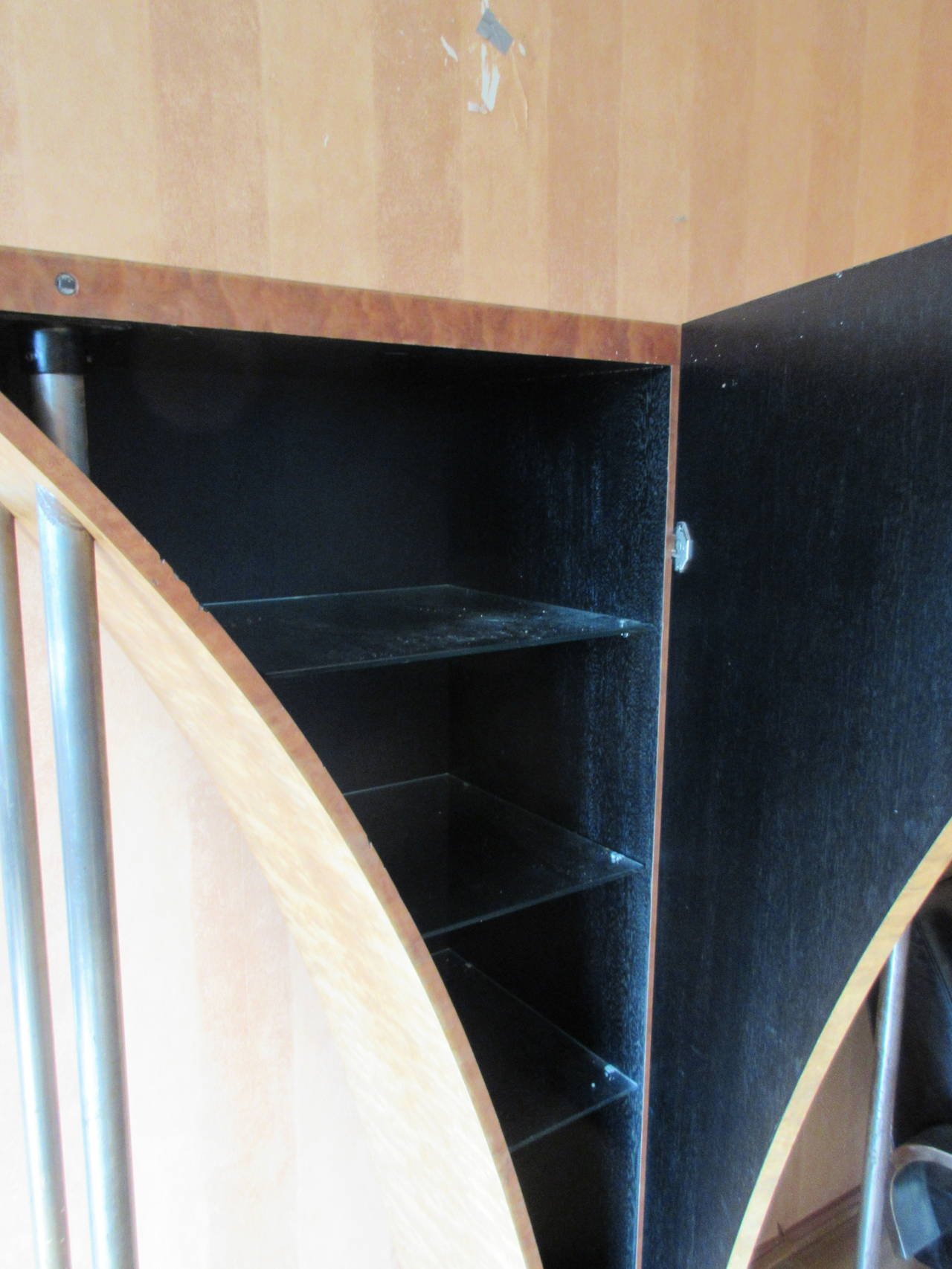 Design Art Deco Two-Door Birch Cupboard 50% DISCOUNT!