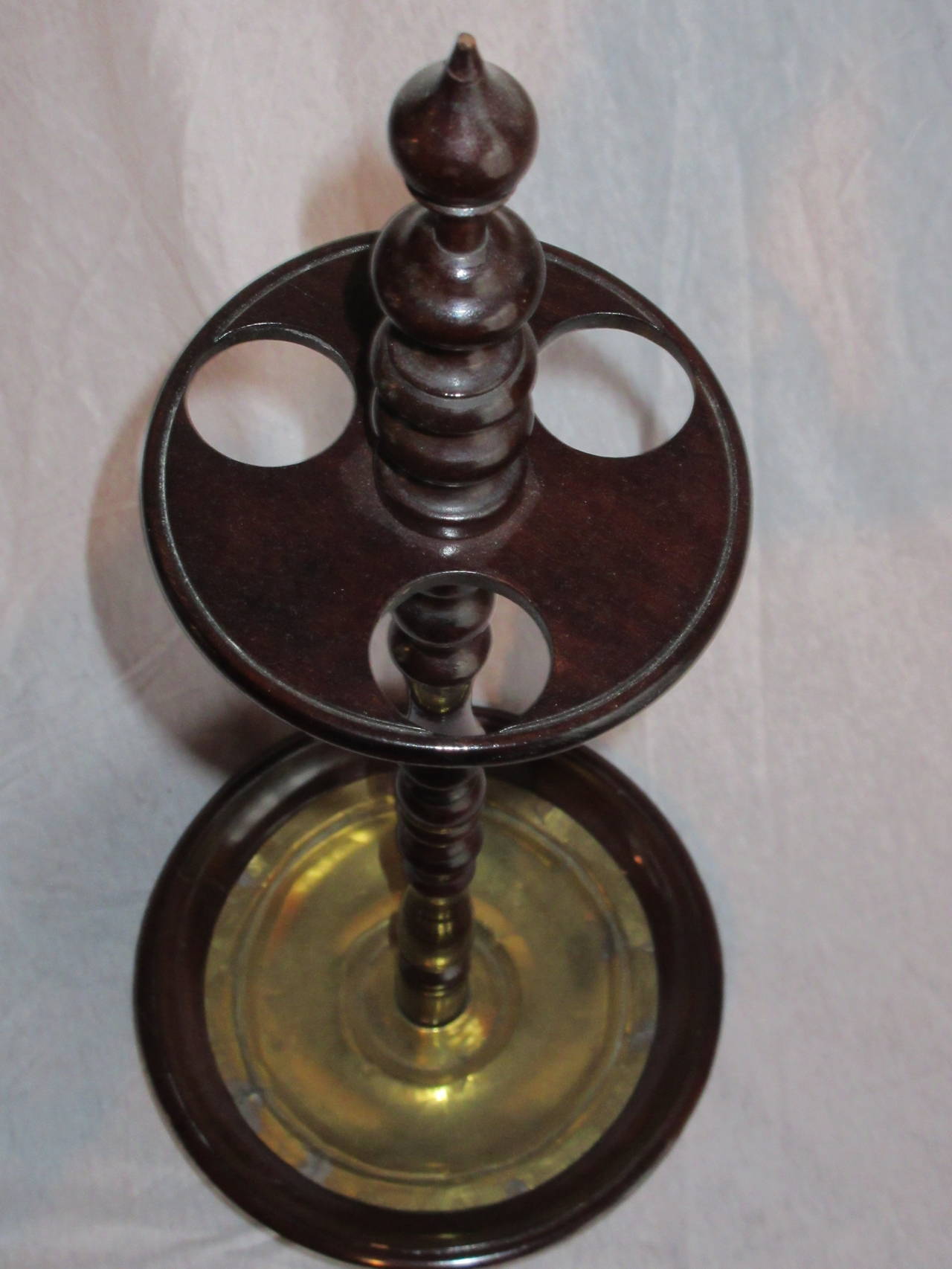 Biedermeier Mahogany Pipe Rack, Early 19th Century For Sale