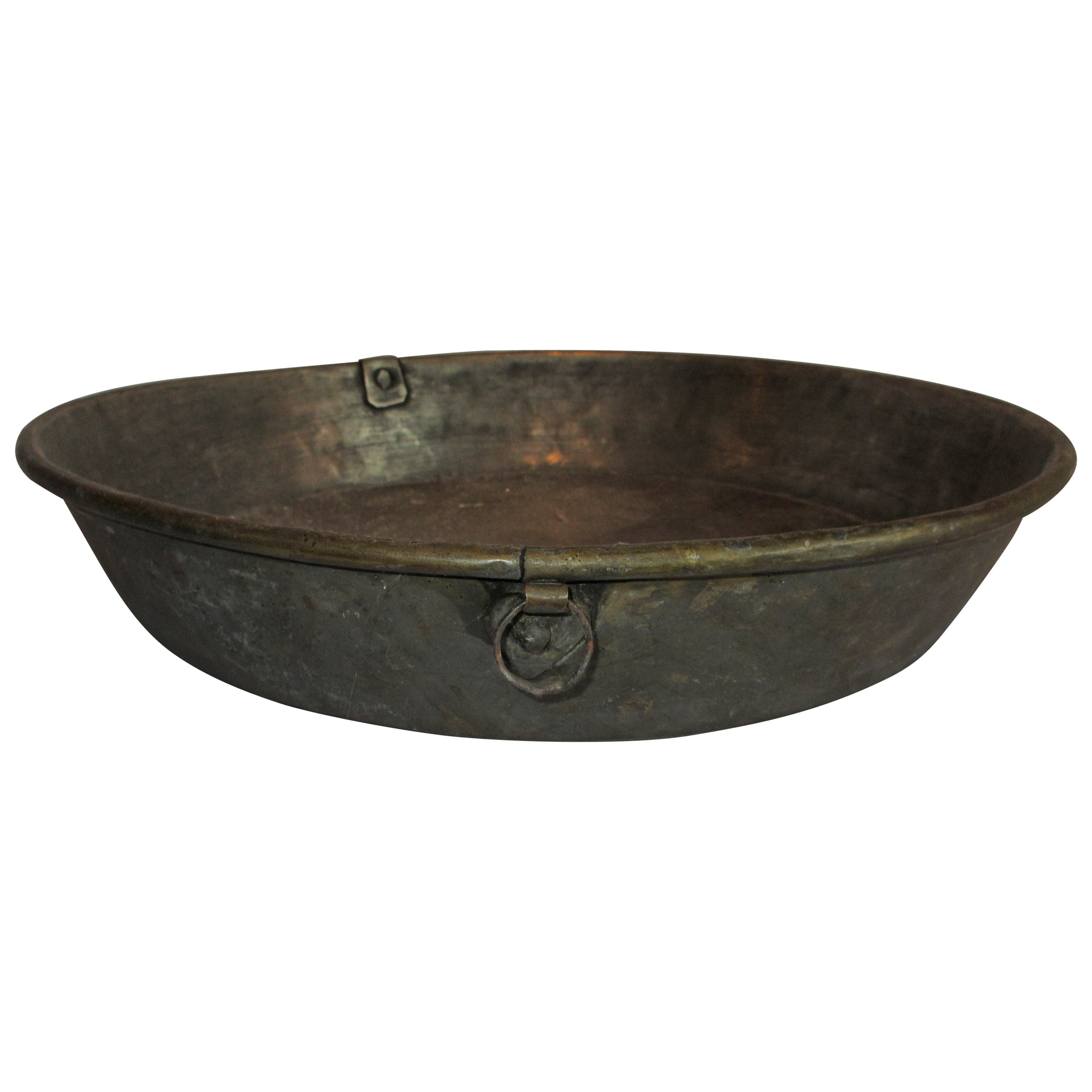 Brass 'Gratin Dish' or 'Gratinating Pan' For Sale