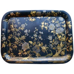 Used Pontypool Tray of the Regency Period