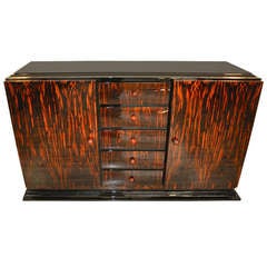 Wonderful Art Deco Macassar Sideboard