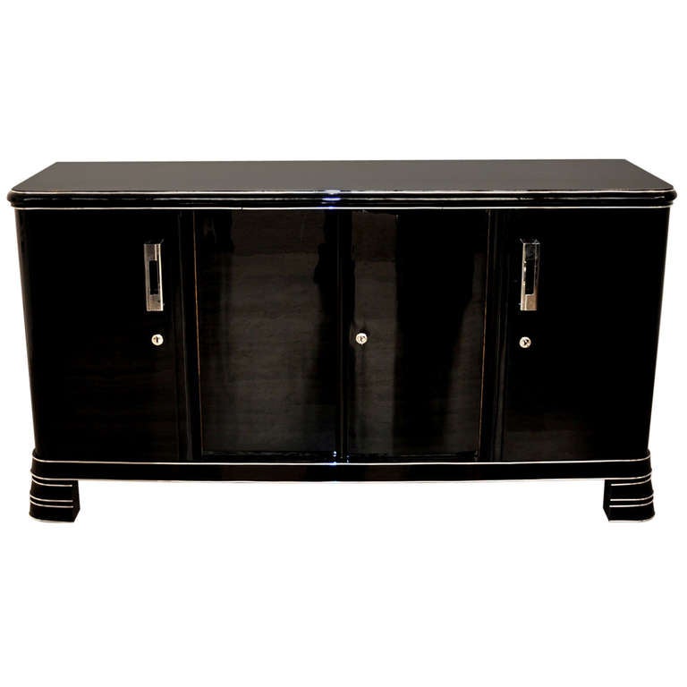 Black Sideboard For Sale at 1stdibs