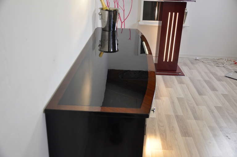 Hand-Crafted Art Deco Sideboard From Paris