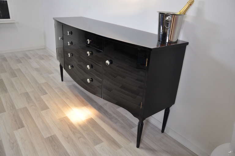 Mid-20th Century Art Deco Sideboard From Paris