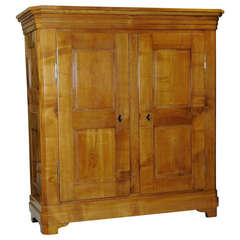 Biedermeier Cabinet Made Of Solid Cherry Wood