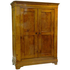 Biedermeier Cabinet Made Of Solid Cherry Wood