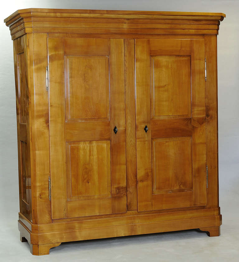 Biedermeier Cabinet Made Of Solid Cherry Wood