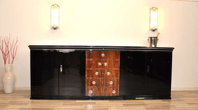 Big Art Deco Sideboard with a width of 98