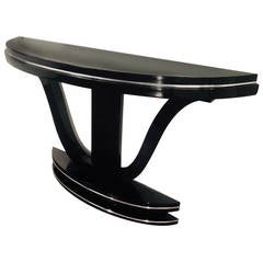 Wonderful Art Deco High Gloss Console