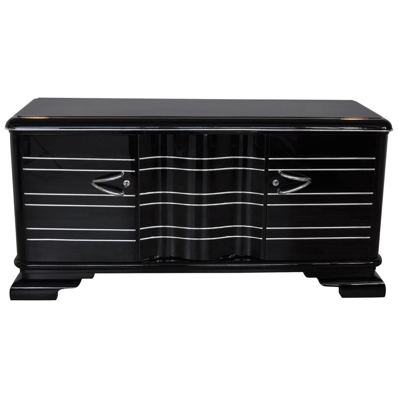 Amboyna Art Deco Table from France For Sale at 1stdibs