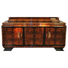 Art Deco Burl Sideboard