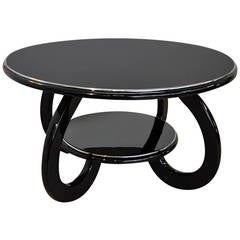 Round Art Deco Coffee Table