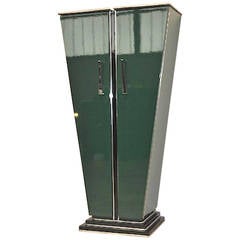 Large Art Deco Console, Elien Chopardt, Green Edition 11