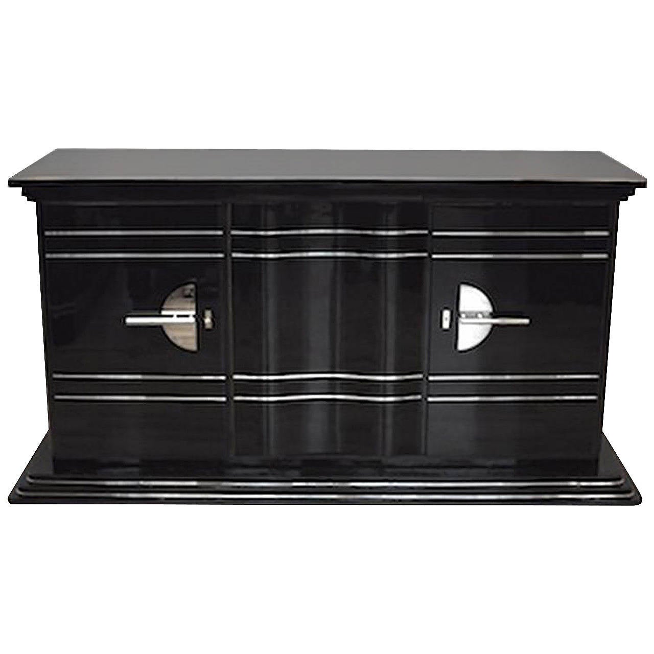 Large Art Deco Sideboard from Paris For Sale at 1stdibs