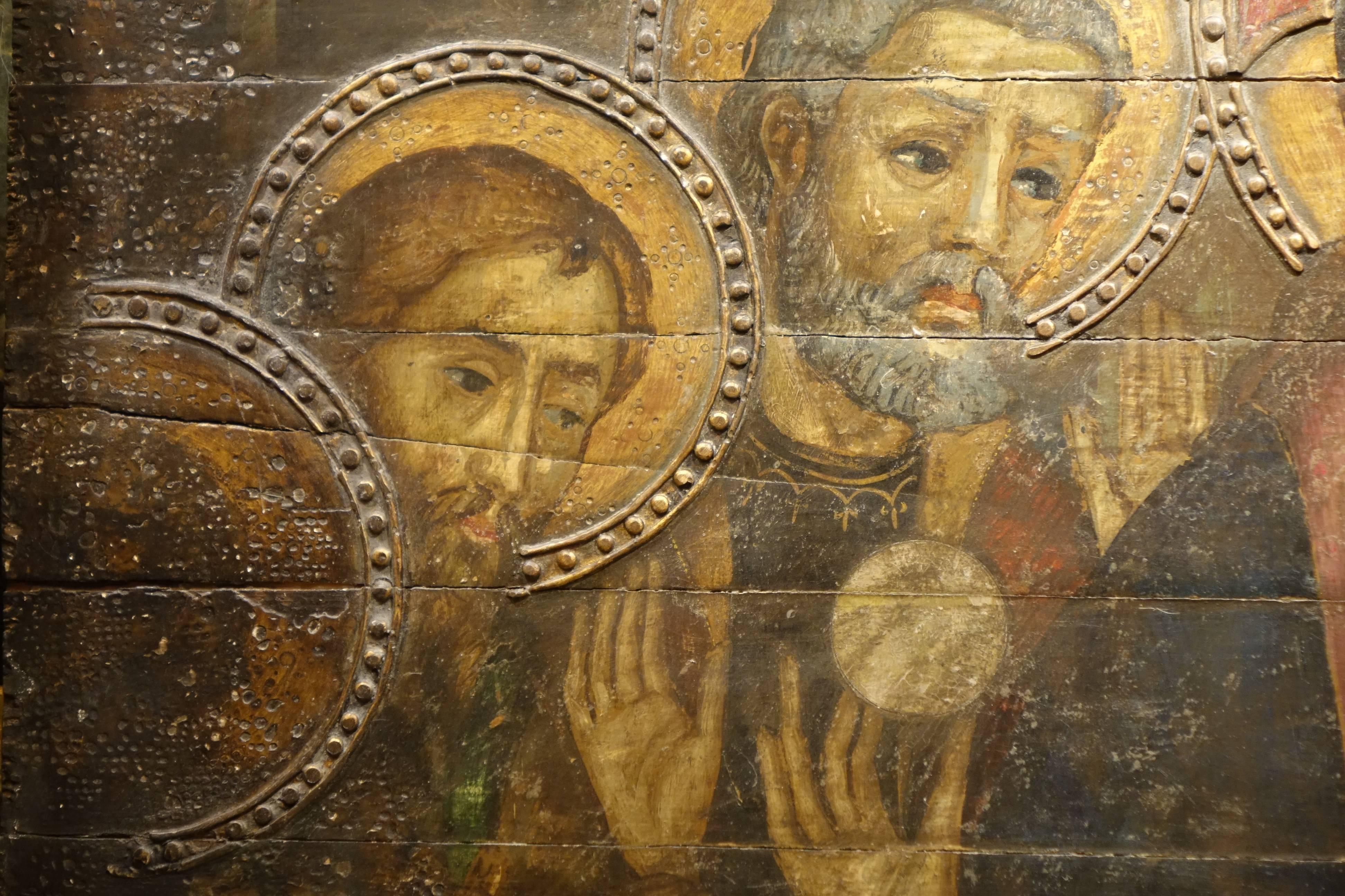 Italian The Last Supper, Part of a Predella, Northern Italy, Late 15th Century