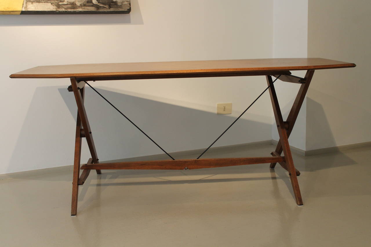 TL2 table by Franco Albini, manufactured by Poggi.