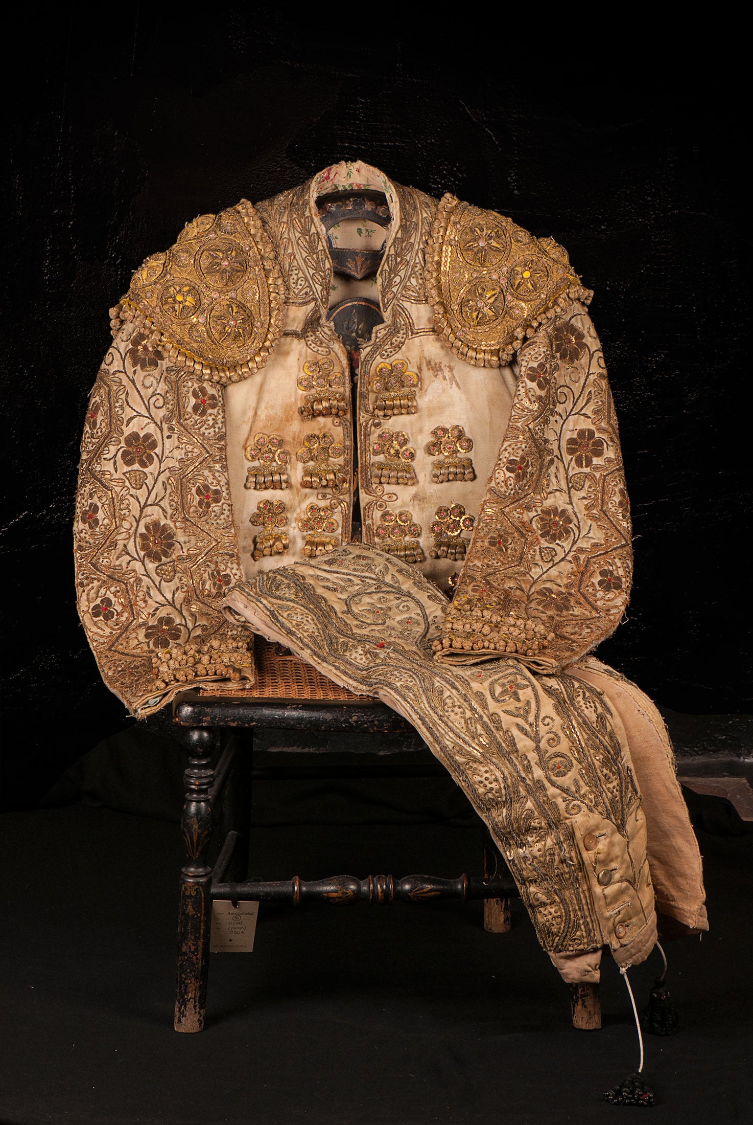 Spanish Bullfighter Costume, Called "Traje de Luces" For Sale