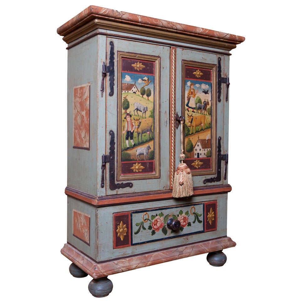 Painted Austrian Chest