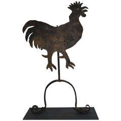 Antique 18th Century Austrian Rooster Weathervane