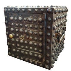 1830 Jesse Delano NYC Hobnail Safe