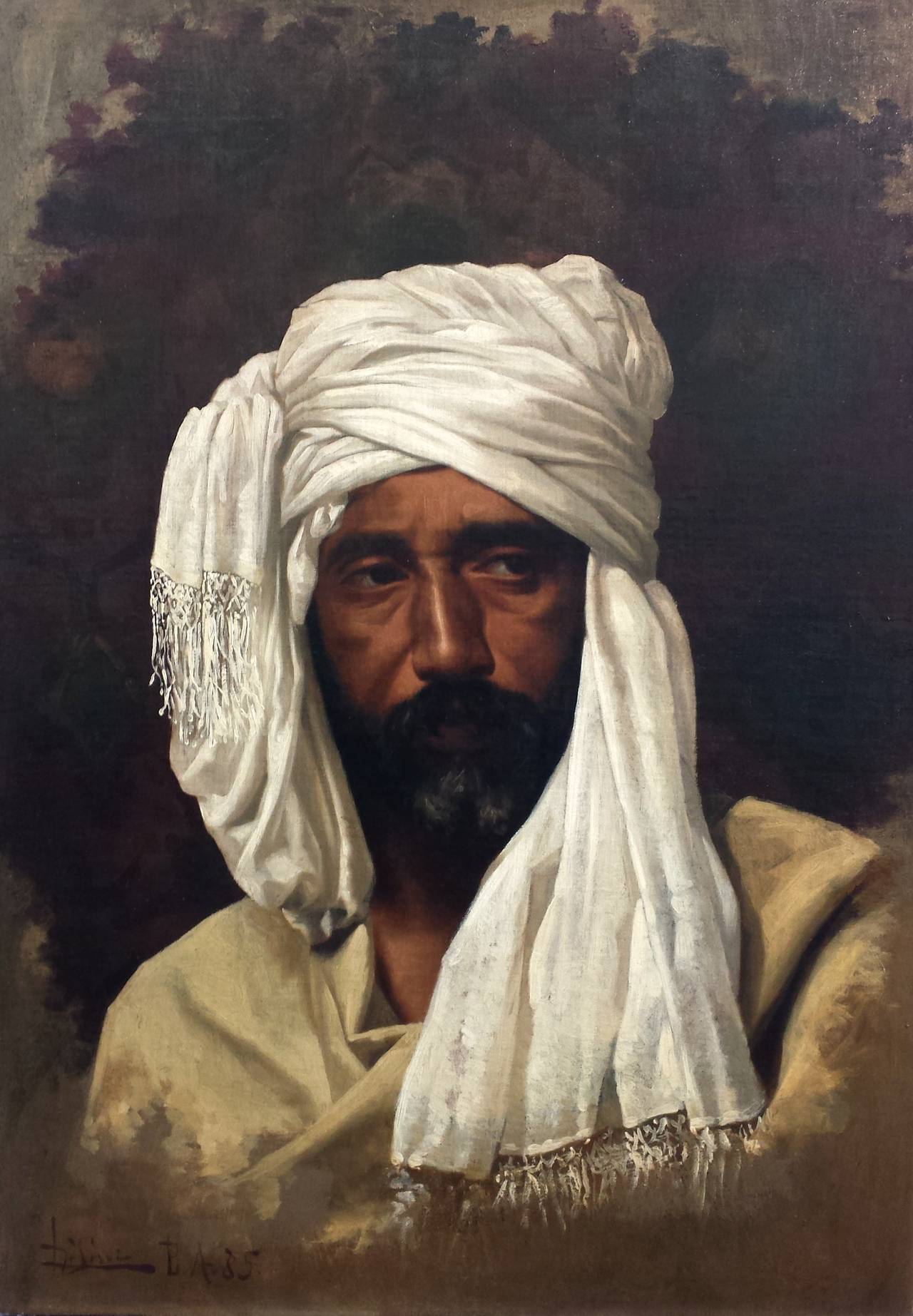 Signed and located B.A. 1885 