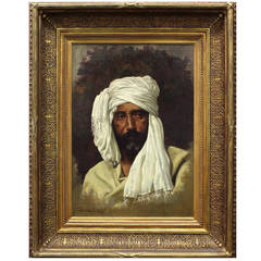 "Portrait of an Arab Gentleman" by Luigi DeServi