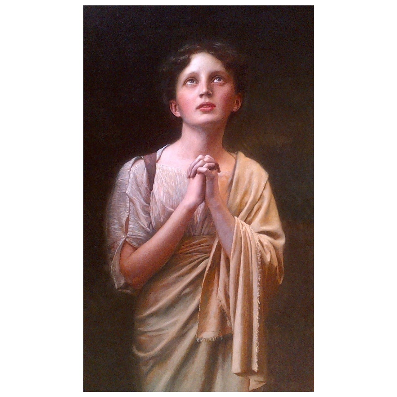 Gemälde „Ava Maria“ von Max Nonnenbruch