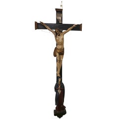 Early 19th Century Crucifix from Austria