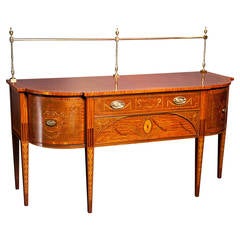 Antique Early 19th Century English Sheraton Sideboard or Server