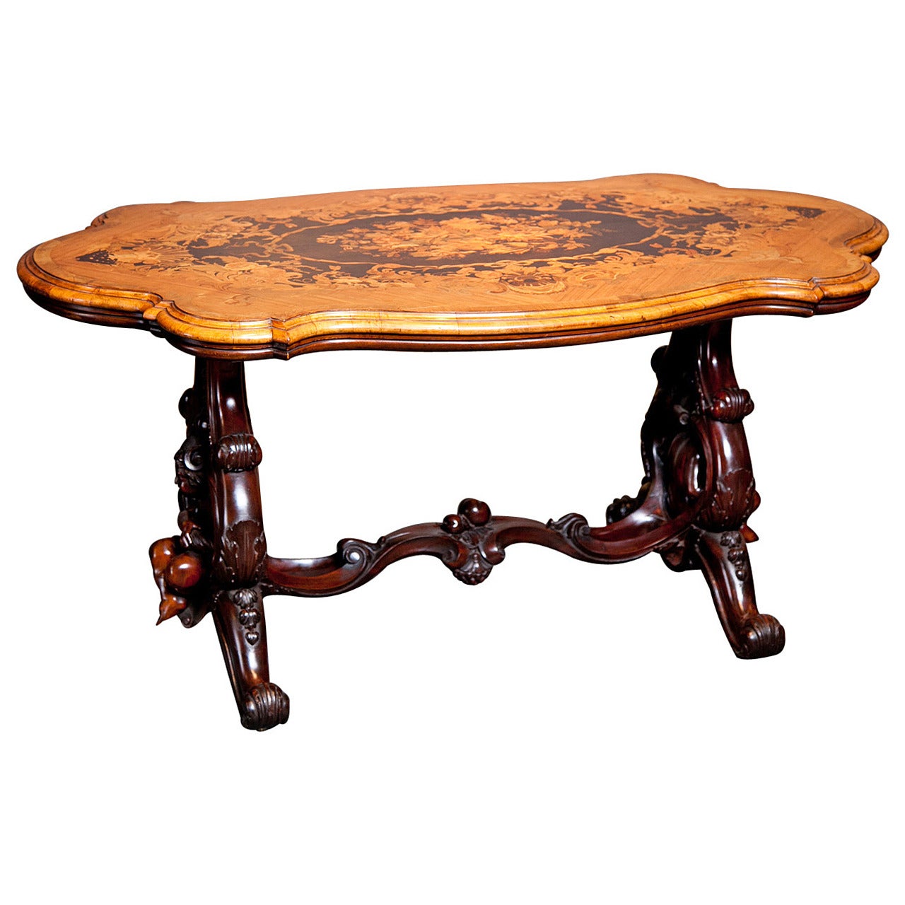 19th Century English Exhibition Quality Center Table