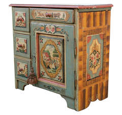 Painted Austrian Cabinet