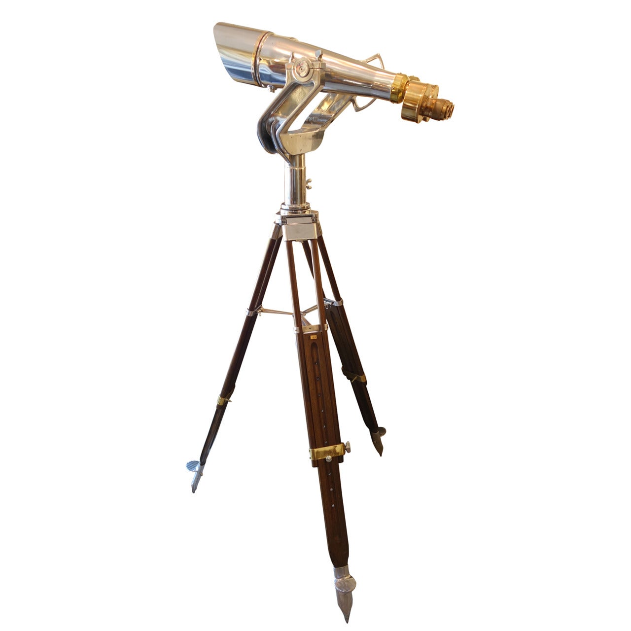 Large and Eye Catching WWII Japanese Naval Binoculars On Stand