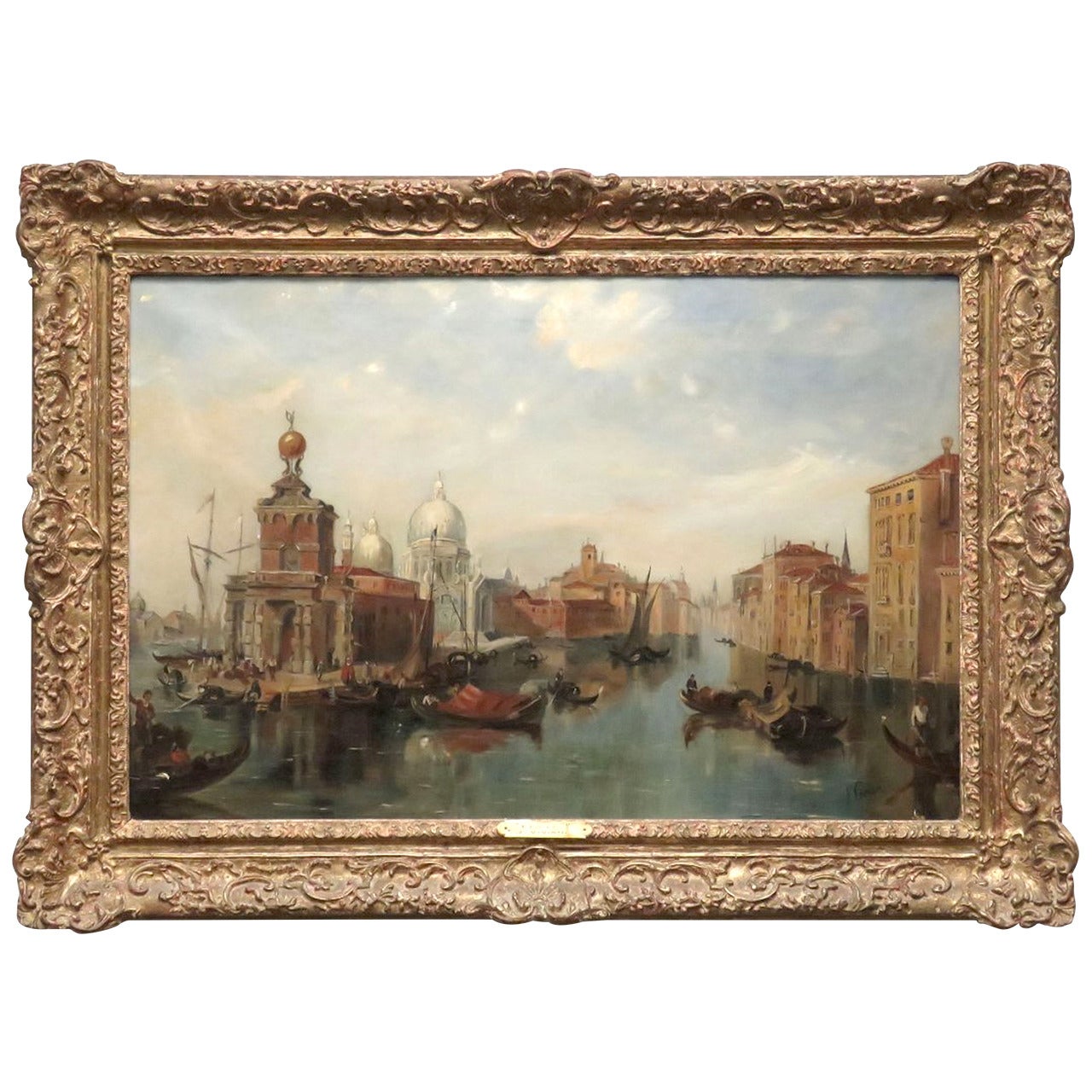 Venetian Canal by British Artist Jane Vivian
