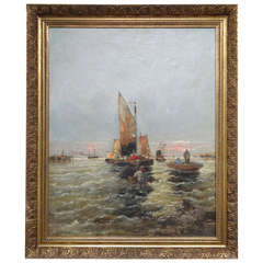 19th Century Dutch Marine Painting
