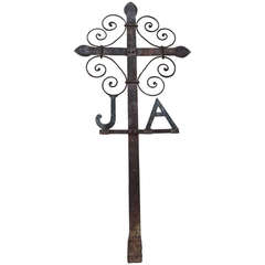 Antique 19th Century Bavarian Cross